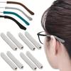 Upgraded Soft Glasses Ear Pads, Non-Slip Knitted Glasses Clips, Comfortable Glasses Sleeves, Glasses Ear Pads And Non-Slip Rear Glasses Clips