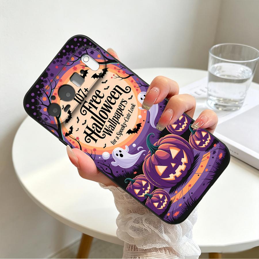 Funda Phone Cover Case for Google Pixel 11 pro 7a 6 7 8 Pro 6a 10 9 Pro XL 10a 11ProXL 9a 8a Halloween Witch