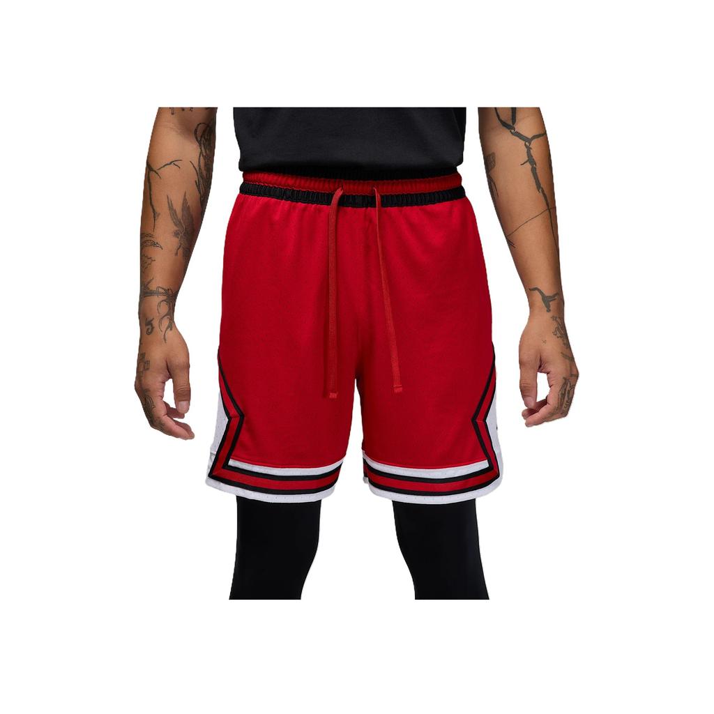 Jordan Sport Diamond Mesh Dri-Fit Shorts Red/Black/White Men Streetwear HF9910-687