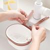 Solid Plastic Over Sink Dish Drying Rack Water Draining water Basket For Dishwashing Tools Organization And Vertical Storage