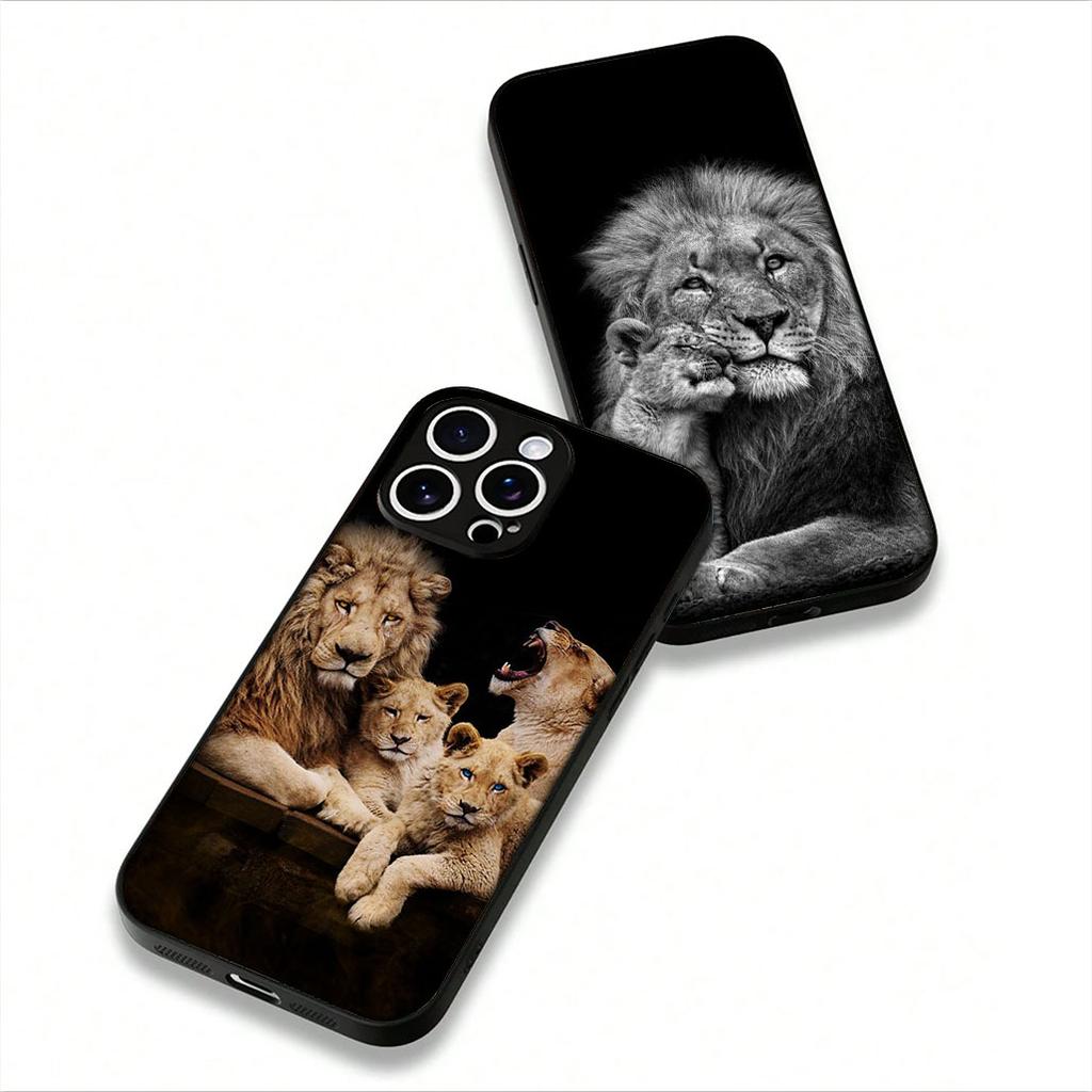 for OPPO A18 A16 A17 A38 A54 A40 A60 A80 A78 A79 A57 A55 A96 A15 A12 a53 Phone Cover Case Art Lion