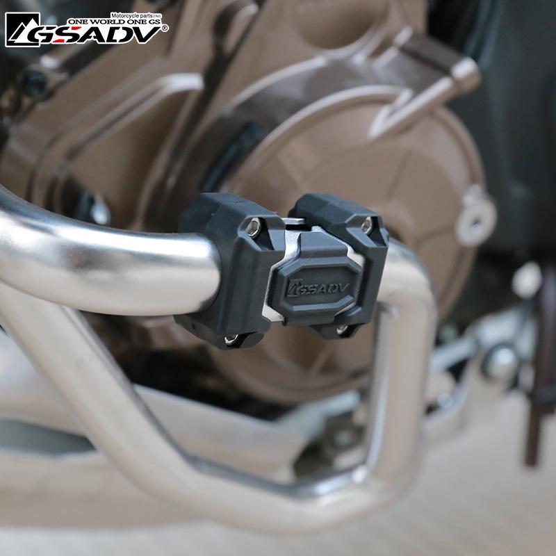 GSADV Crash Bars for Benelli TRK251: Full Coverage, 304 Stainless Steel
