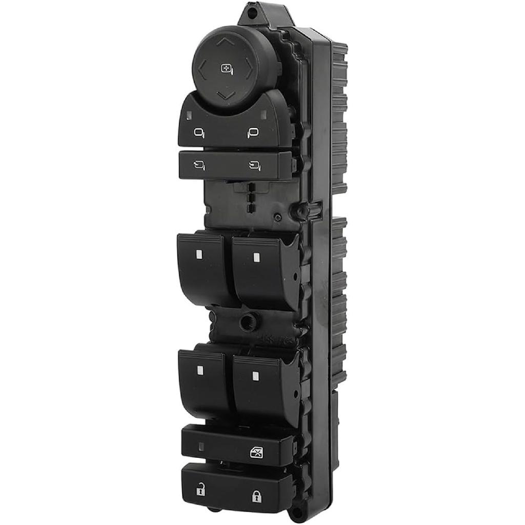 CCIYU Master Power Window Switch Front Left Driver Side Fit 2009-2014 for Cadillac Escalade, 2009-2014 Escalade ESV, 2009-2013 Escalade EXT Window