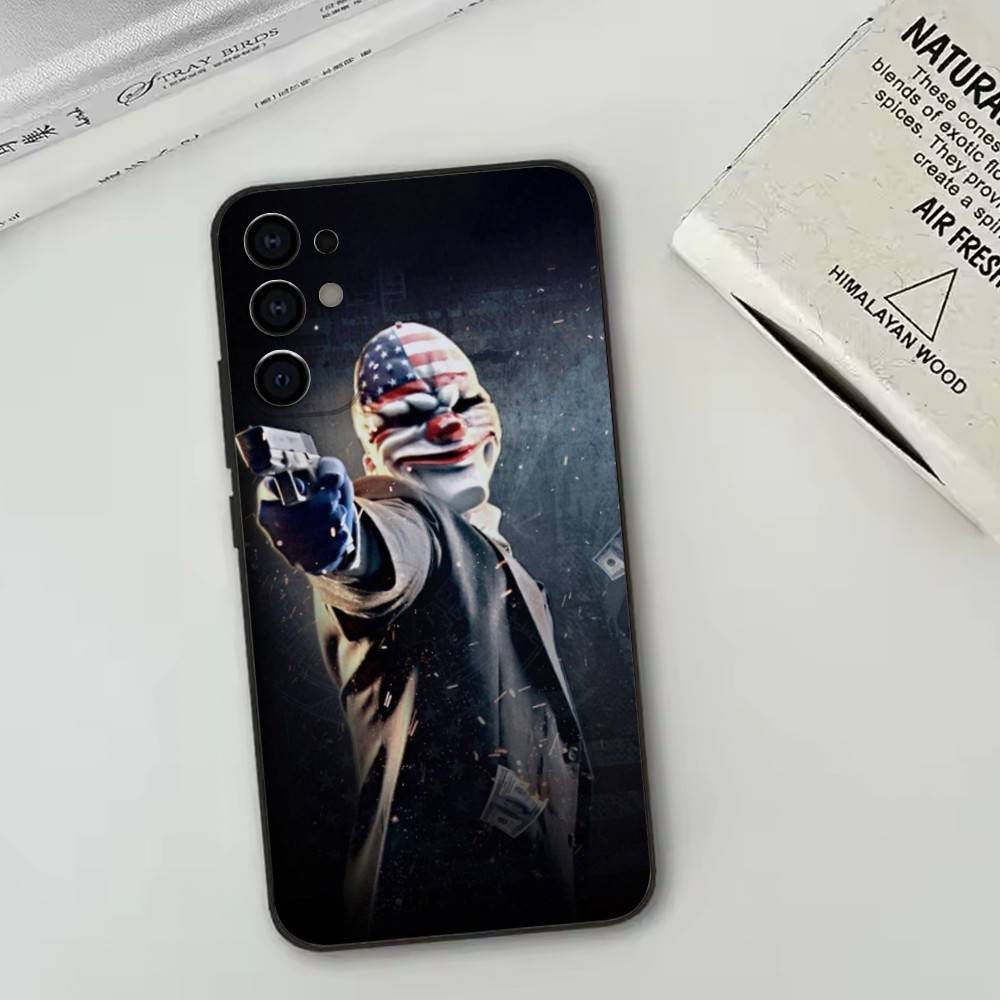 

Payday Phone Case For Samsung S25,S24,S21,S22,S23,S30,Ultra,S20,Plus,Fe,Lite,Note,10,Black Cover Samsung S23plus5G