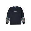 Converse Sweatshirts Unisex Black Crew Neck Thickened Regular 10025058-A03