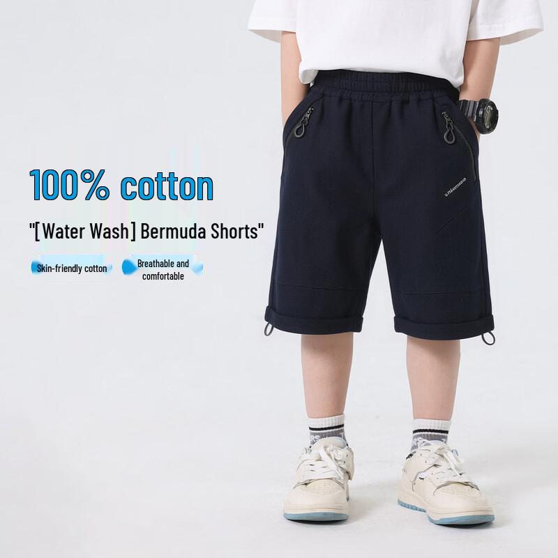 YOYO Fairy Tale Boys  Casual Cotton Cargo Shorts 110 темно-синий
