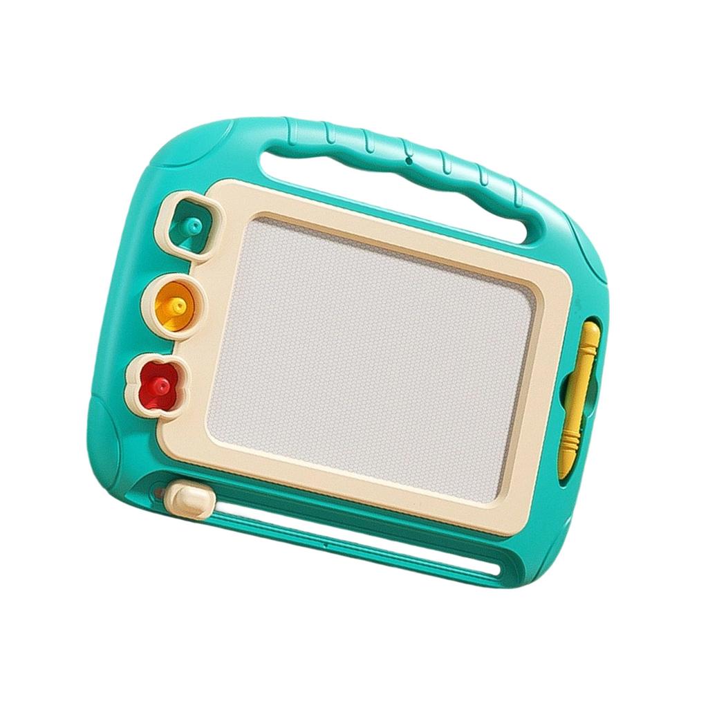 Children Magnetic Drawing and Writing Board Toy with Stamper & Pen Interactive Educational Learning Toy for Preschoolers