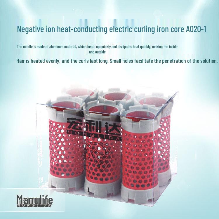 Aluminum Core Electric Curling Iron - Korean Cold Wave Rods, Standard Perm Rods, Hairdressing Tools for Salons.