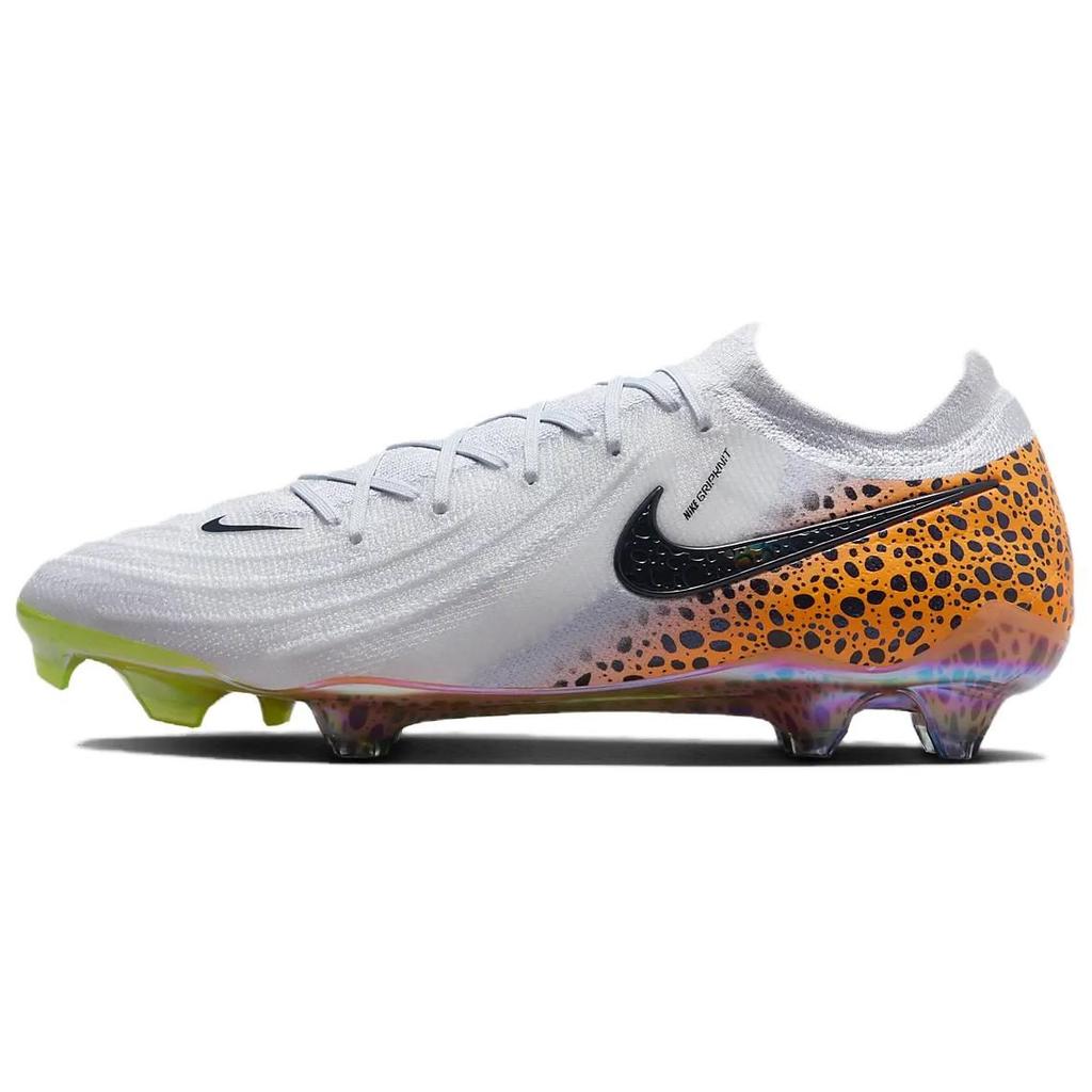 Nike Phantom GX 2 Elite Electric Soccer Shoes Men's White Orange FN8003-900