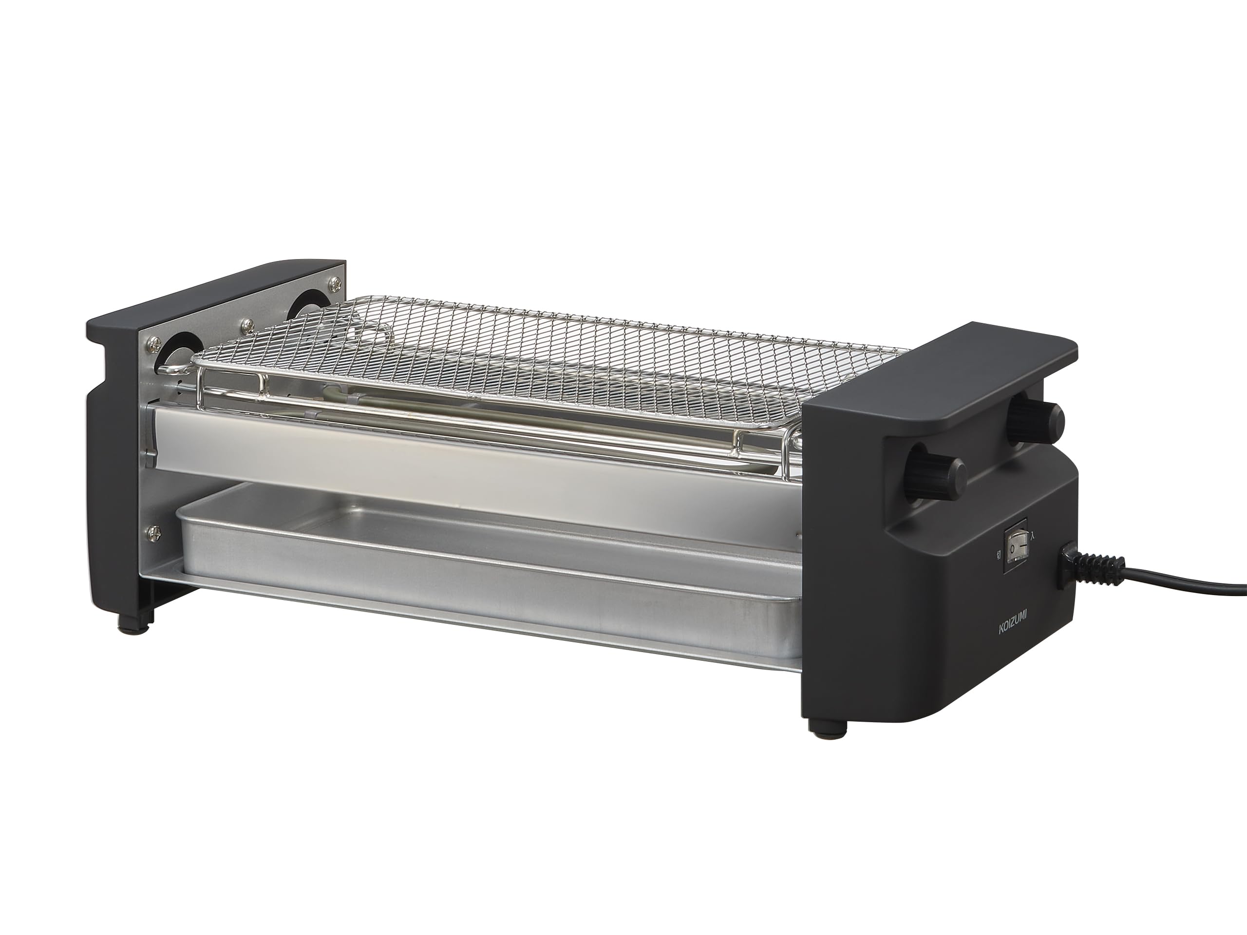 

Гриль Робатаяки Kozumi, настольный, электрический, для Якитори, морепродуктов и Якинику, черный, KRY-0800/K