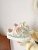 Cute bow bread shoes women's 2025 spring new platform casual niche non-collision versatile student board shoes