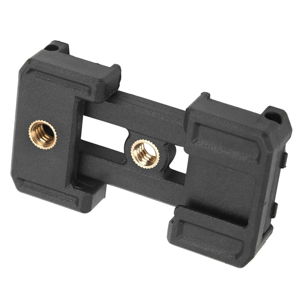 Uchwyt na telefon z gorącą stopką, zacisk mocujący telefon komórkowy, przenośny klips typu E z podwójnym otworem