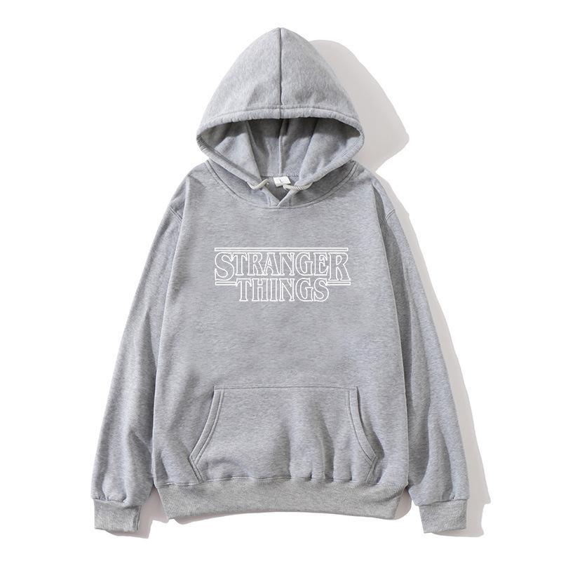 Stranger Things Printed Spring and Autumn Men's and Women's Long Sleeved Hoodie 6628