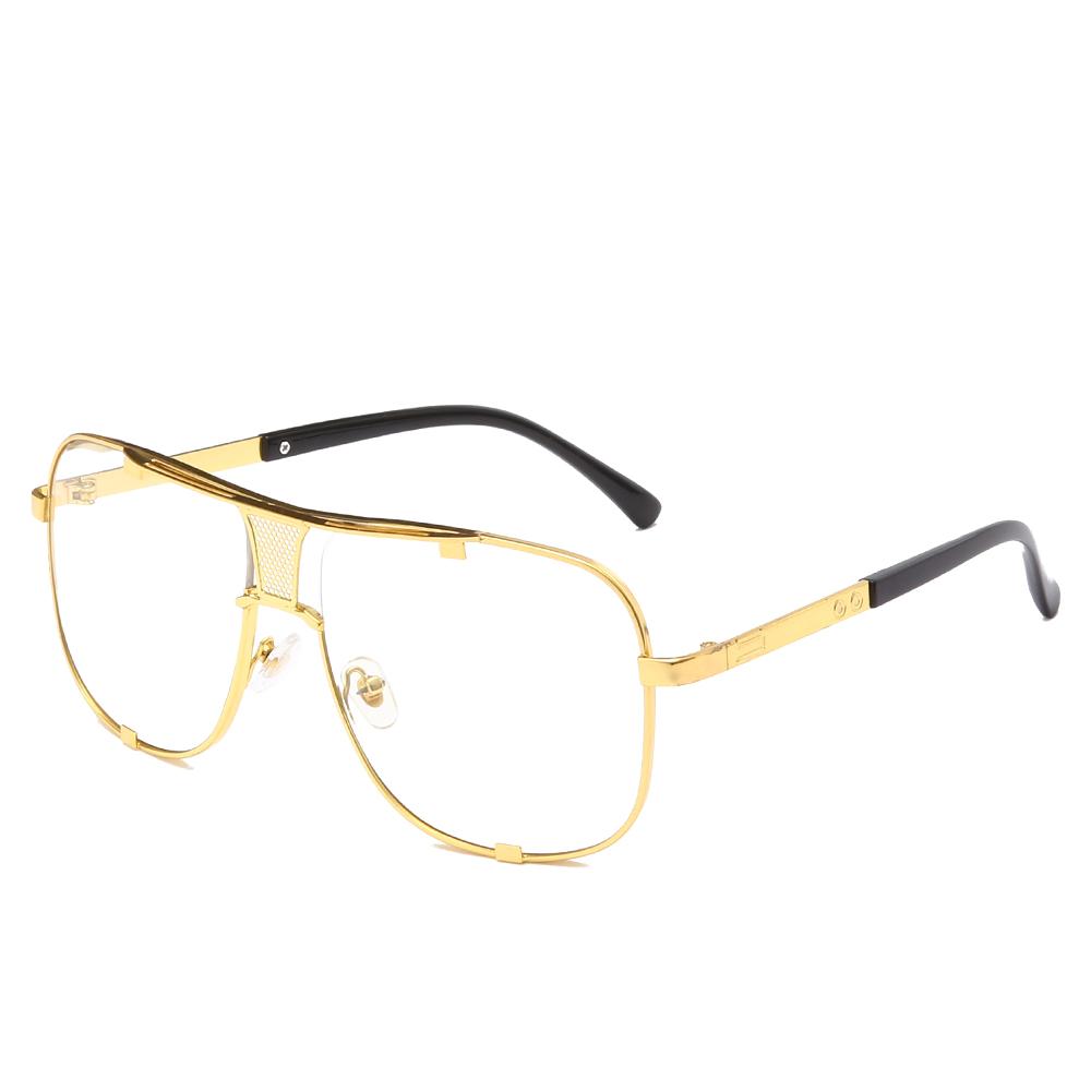 

Fashion Metal Sunglasses Men Luxury Brand Designer Square Sun Glasses Women Vintage UV400 Sunglass Shades Eyewear gafas de sol