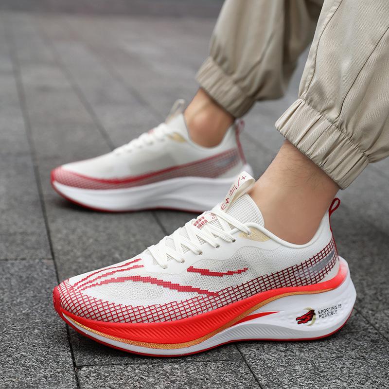 Zapatillas de Correr Chitu Verano Malla Transpirable Suela Suave para Hombre y Mujer Flying Electric 3 Estudiante Profesional Ligeras 7 Pro Zapatillas Deportivas