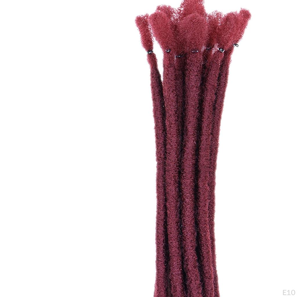 10 Pack Hair Extensions Dreadlock for DIY Styling And Events
