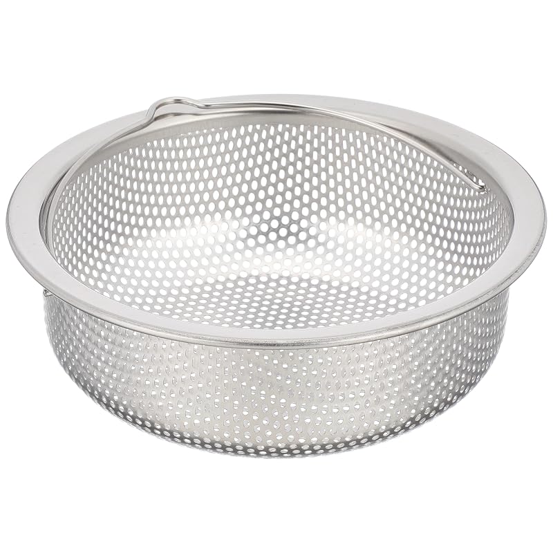 Wahei Freiz SUI-6059 Shallow Drain Strainer, Stainless Steel, Matte Silver