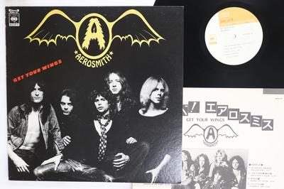 LP Record AEROSMITH  Get Your Wings SOPN127 CBS SONY 1975 Japan Rock Used