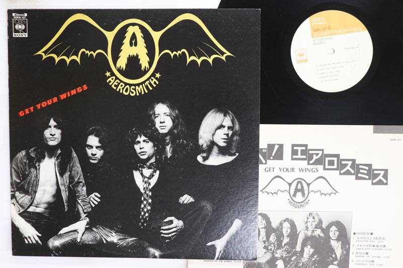 

LP Record AEROSMITH Get Your Wings SOPN127 CBS SONY 1975 Japan Rock Used