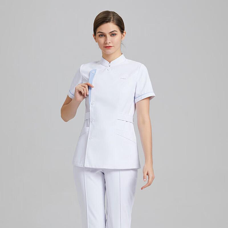 CHARMING Women s Short-Sleeve Nurse Uniform Set