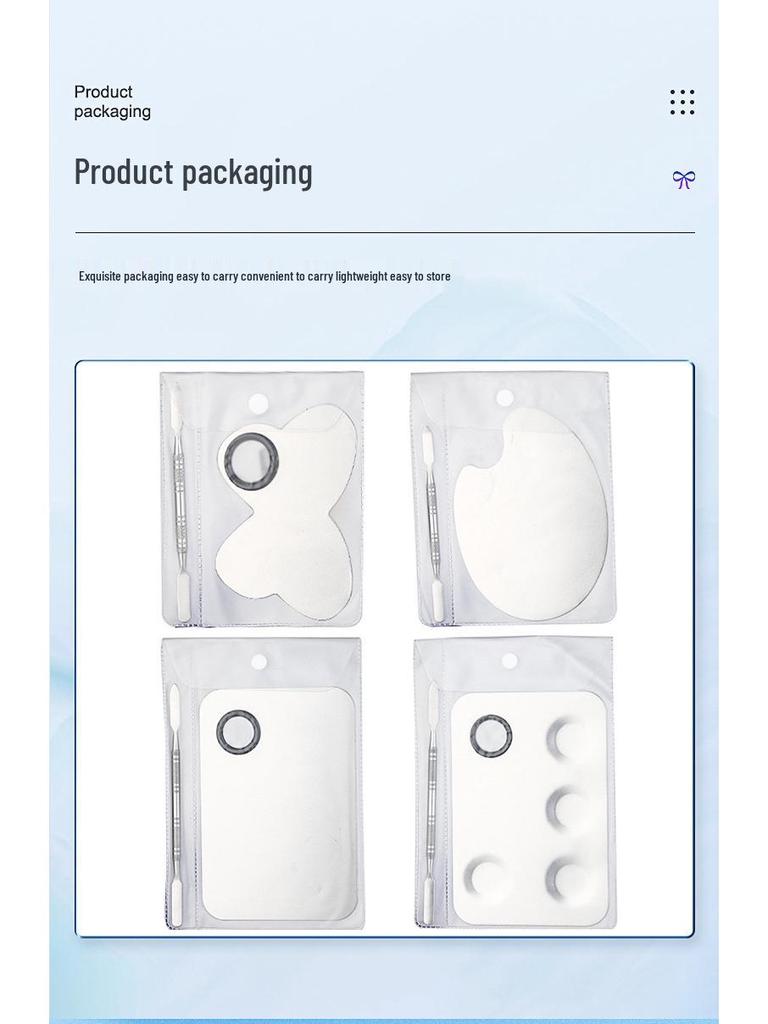 Stainless Steel Makeup Palette for Blending Foundation