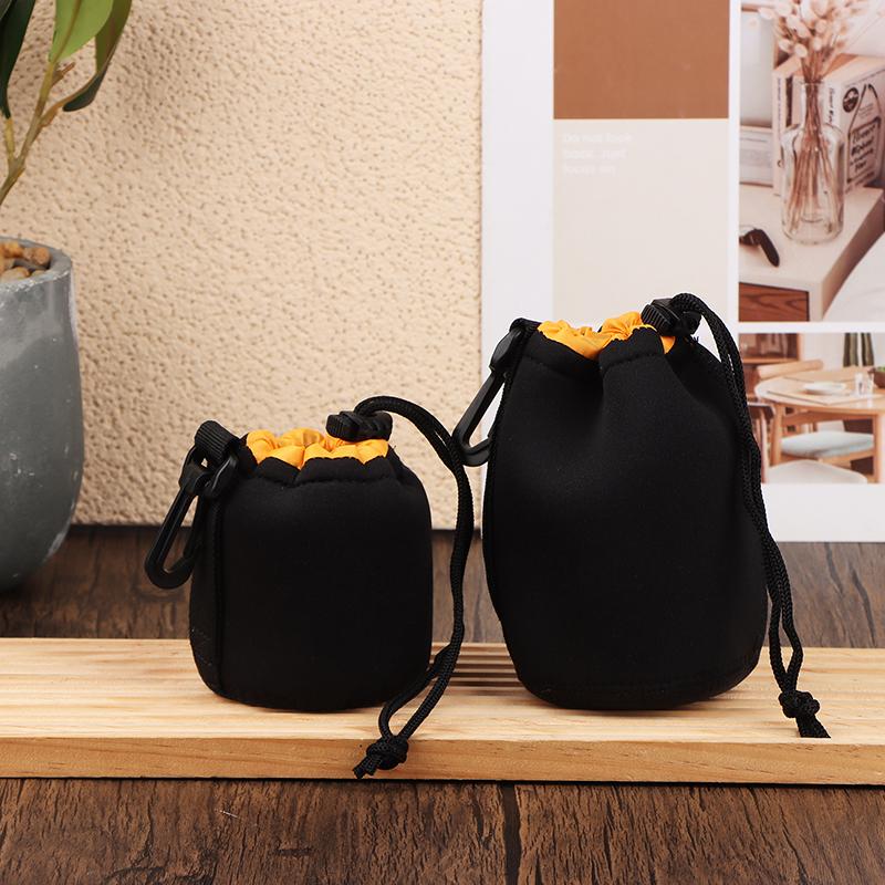 Camera Lens Pouch Bag Neoprene Waterproof Soft Shocproof Video Camera Lens Pouch Bag Case For Most Digital Camera