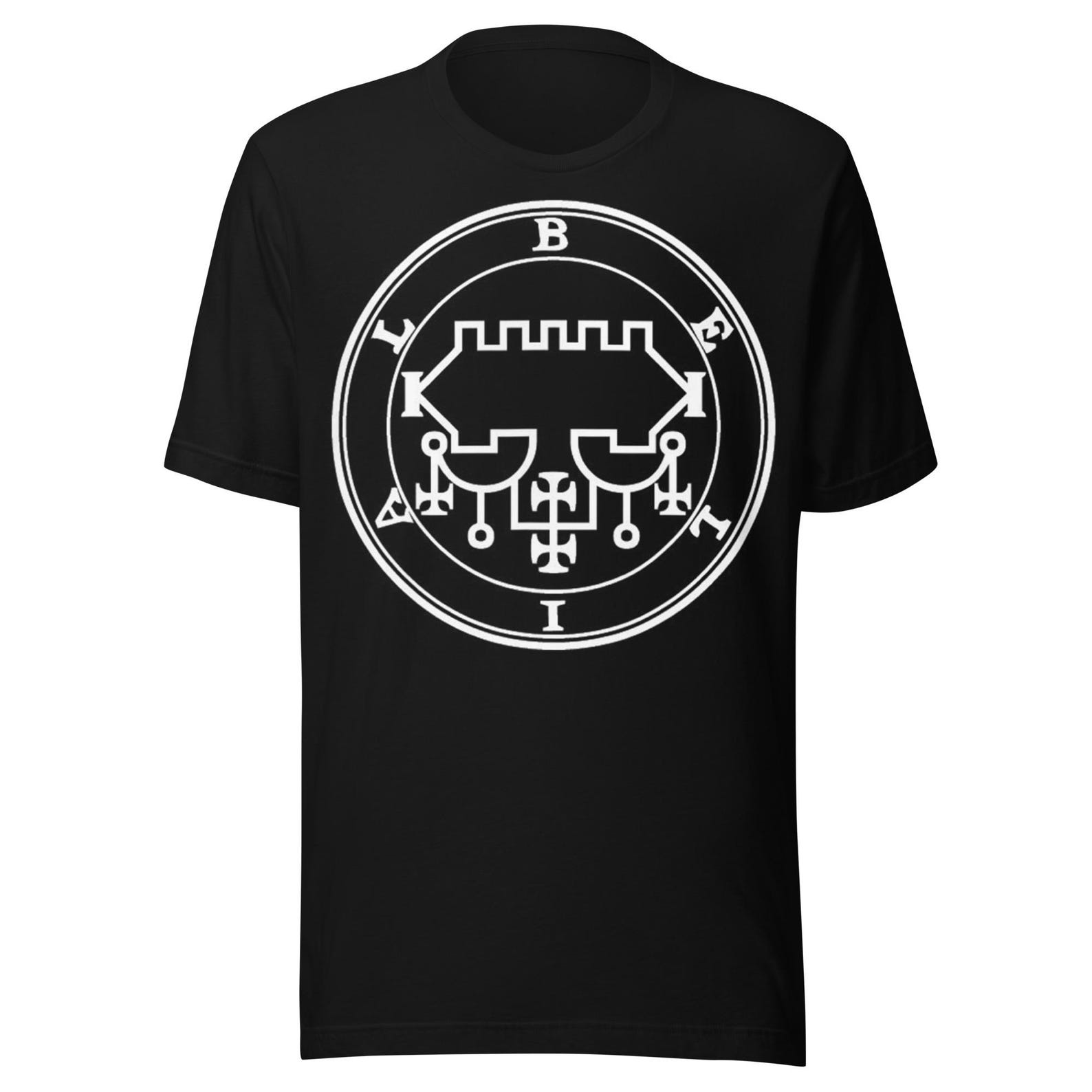 Seal of Belial Sigil Occult Witchcraft Pagan Demon Sign Belial t-shirt M