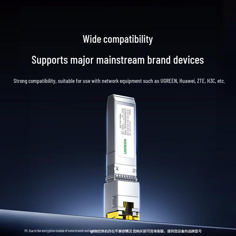 UGREEN 10 Gigabit SFP+ to RJ45 Ethernet Converter Module