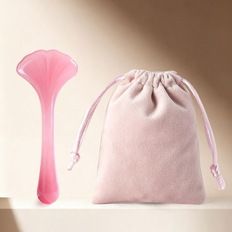 Ginkgo Shape Resin Face Gua Sha Board Gua Sha Massage Board For Face Firm Skin Care Gua Sha Spa Physical Therapy Beauty Product