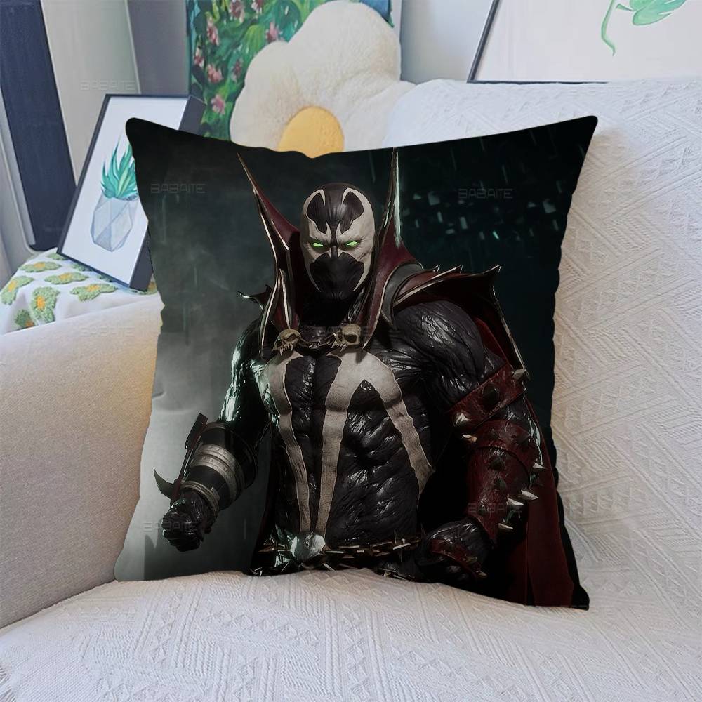 Horror Action Movie S-Spawn Cushion Cover Pillowcase Upholstery Sofa Throw Pillow Home Decor Pillowcas