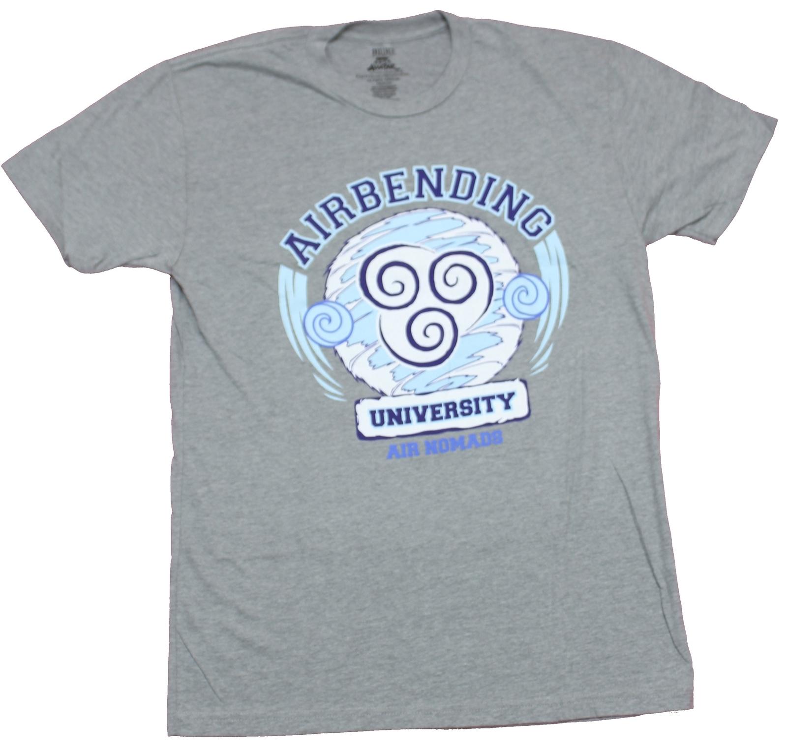Avatar the Last Airbender Mens T-Shirt - Airbending University Air Nomad Image S