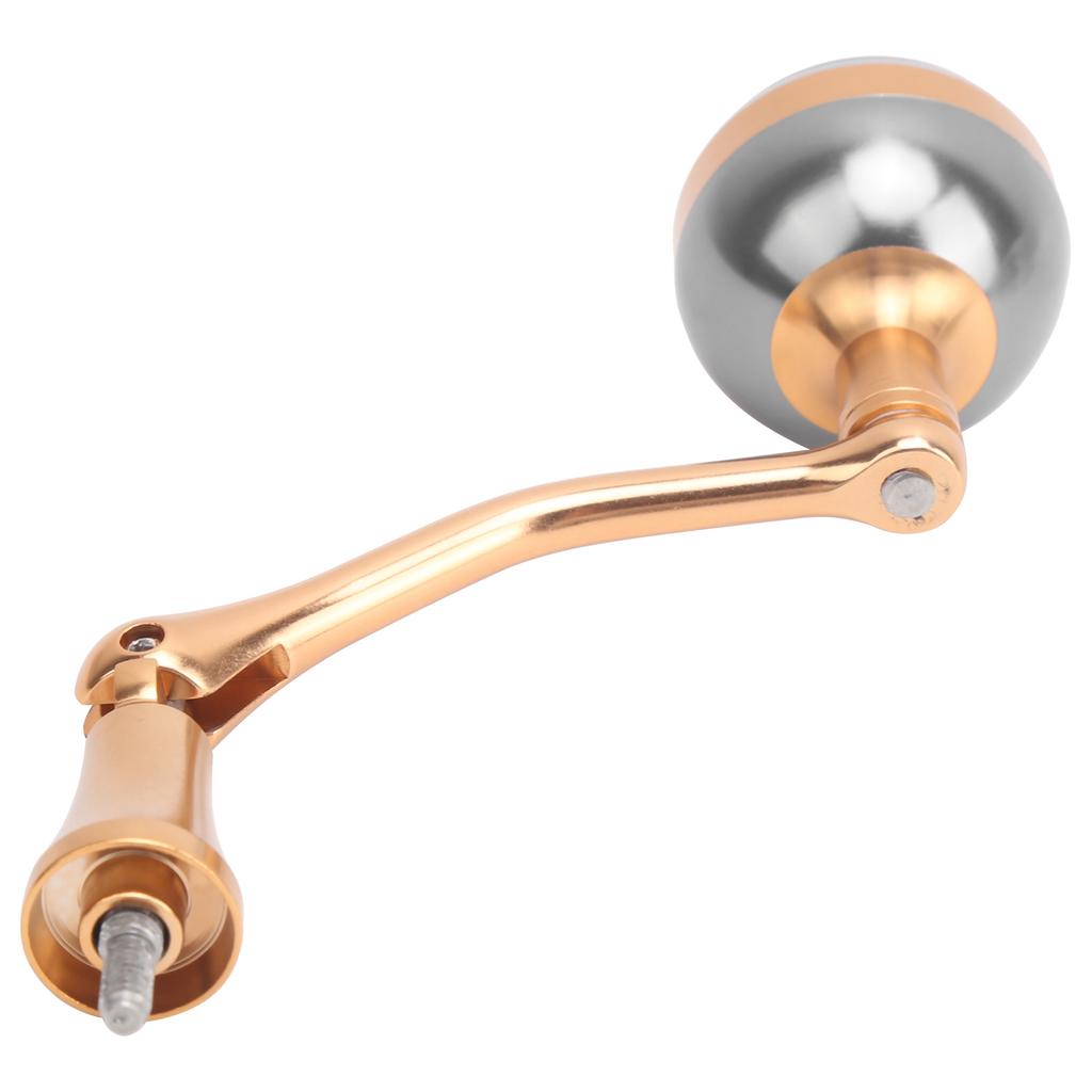 Kurbelumwandlung Angelrolle Kurbelgriff Aluminiumlegierung Einschraubbar für Spinnrolle(M )