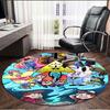 Gravity Falls Print Round Rug, Washable Floor Carpet, For Entryway Dorm Laundry Room Office Study, Home Decor Birthday Christmas Gift