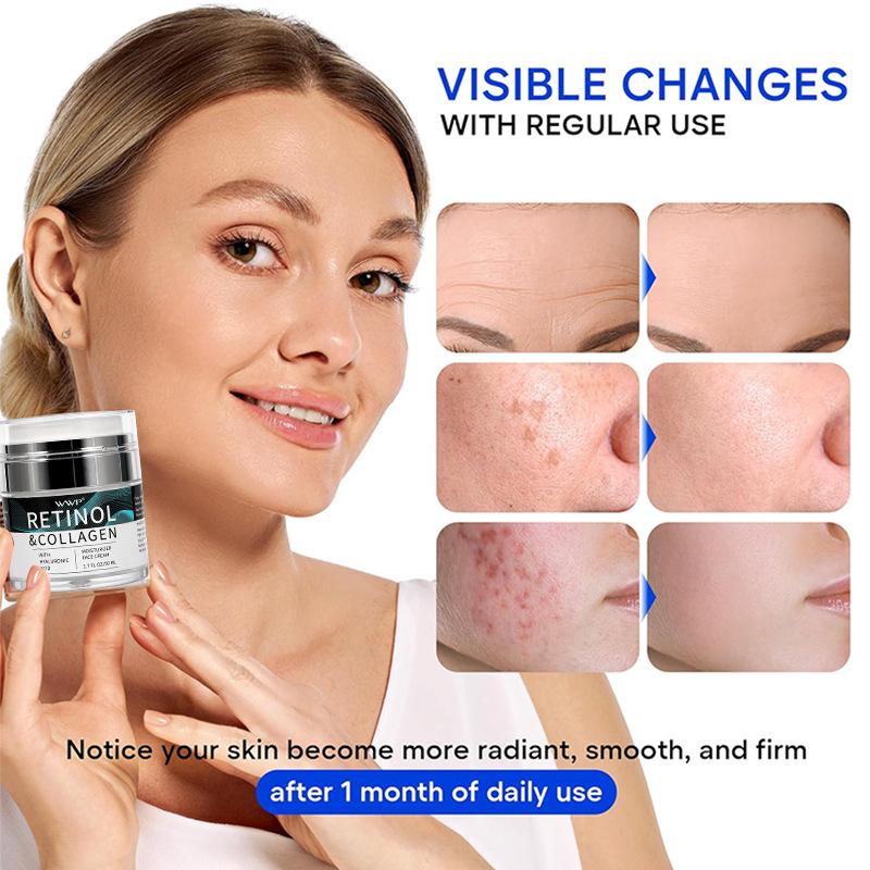 Retinol Cream Moisturizing Lifting Firming Face Collagen Moisturizing Cream Lotion