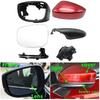Car Side Frame Lower Base Cap Rearview Mirror Cover Lens Turn Signal Light Compatible for Mazda CX-7 CX-8 CX-9 2018 2019 2020 2021(1pcs Lower Cap R)