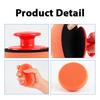 5pcs Set Car Wash Wax Polish Pad Auto Wax Applicator Pad With Handle Sponge Applicators Foam Wax Pad Car Detailing Supplies