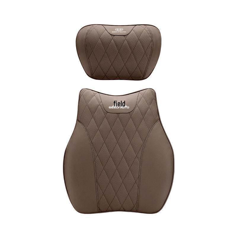 Headrest Lumbar Support & Neck Protection Pillow for Geely Models: Xingyue L, Boyue, Binyue, Yuanjing X3 X6, Haoyue, ICON, and Emgrand S