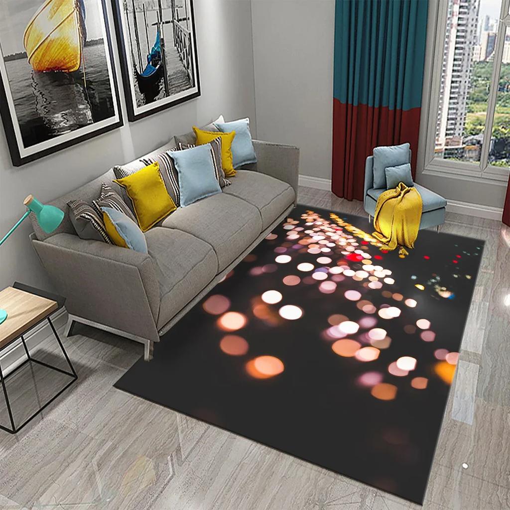 3D Space Carpet Visual Art Landscape Rug Teens Modern Design Rectangle Area Rugs Bedroom Soft Mats Flat Mat Living Room Door Mat
