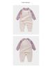 Newborn Cotton Harem Romper - Autumn/Winter, Side-Opening