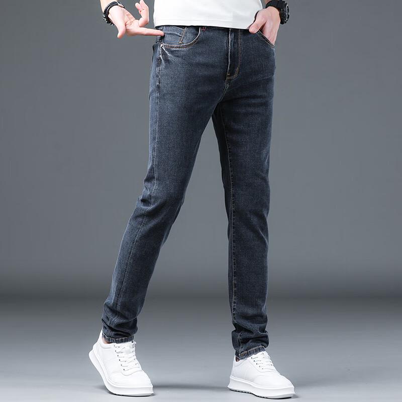 JEEP SPIRIT Men's Slim-Fit Stretch Jeans