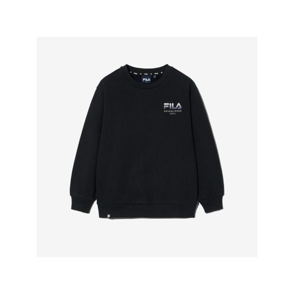 

[fila Kids] Basic Brushed Sweatshirt Fk2pog4101x Blk q0zFk2pog4101xBlk BLACK/120