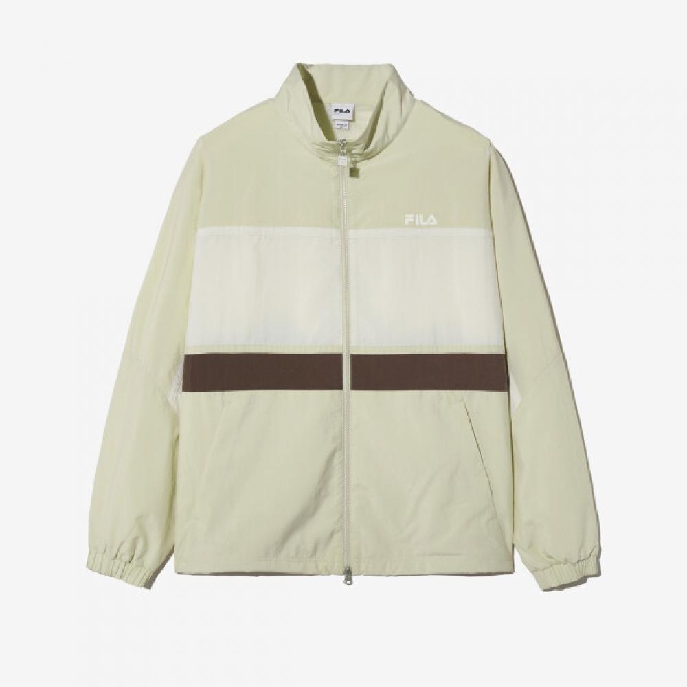 

Fila Woven Colorblock Windbreaker Fs2jkh1102u Lbe beige/W95