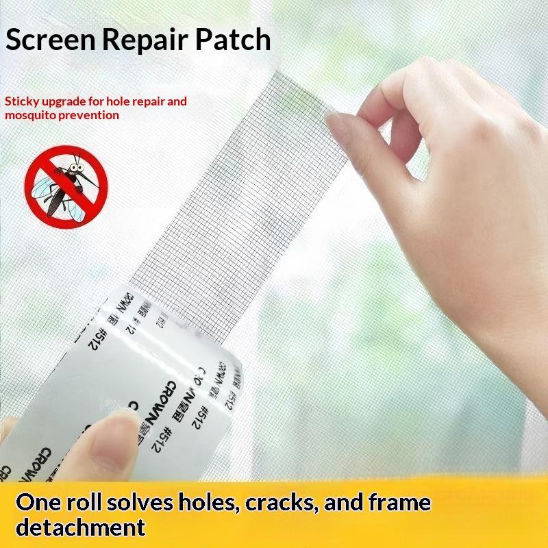 2 Meter Window Screen Repair Patch Window Net Anti-Mosquito Mesh Door Mosquito Netting Patch Repair Broken Hole Screen Net