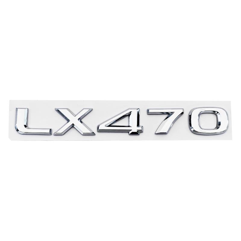 3D ABS Glossy Decal Car Front Hood Emblem Rear Trunk Sticker for Lexus GX460 GX470 LX450 LX470 LX570 LX600 RX270 RX300 RX350