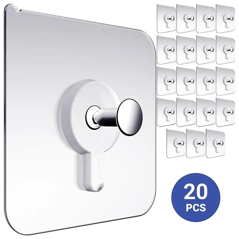 Transparent Traceless Self Adhesive Wall Nail Photograph Mural Phase Frame Adhesive Hang Drawing Nails Multipurpose Screw