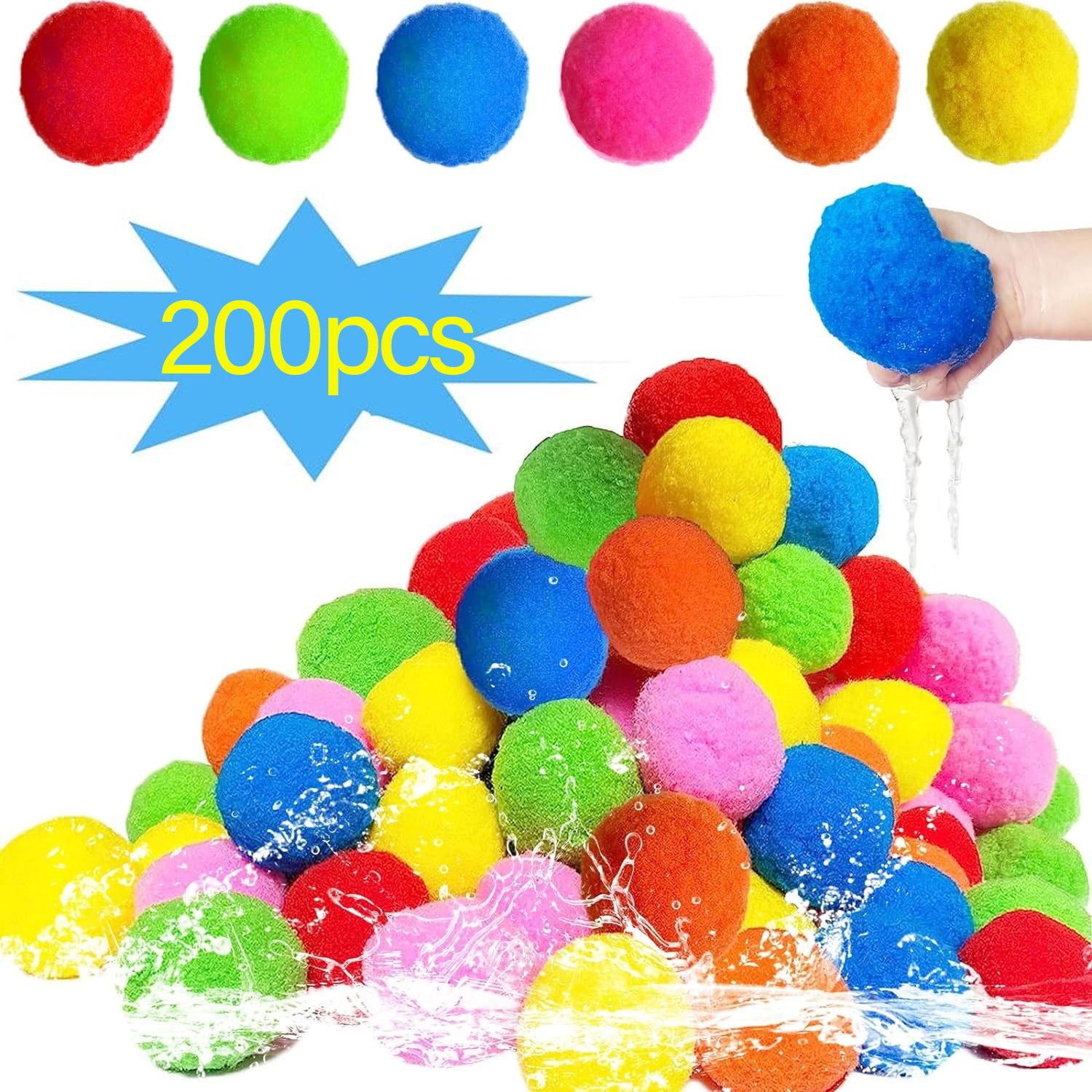 Leuke Herbruikbare Waterballen, Herbruikbare Waterballonnen Voor Buitenspeelgoed En Spelletjes, Waterspeelgoed, Zomerspeelgoedballen Voor Zwembad En Achtertuin