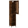 Highboard Smoked Oak 34.5 x 34 x 180 cm Particleboard