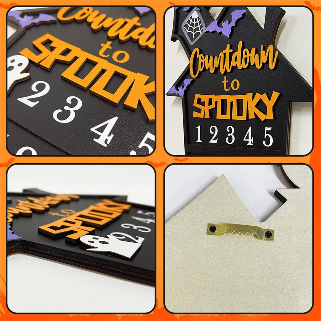 Countdown Halloween Calendar, Halloween Coffin Calendar, Mobile Block Calendar, Arrival Calendar, Halloween Decoration