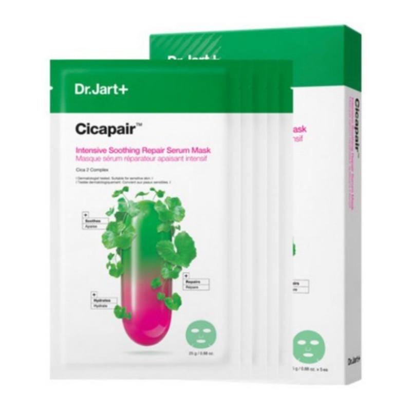 Dr.Jart+ Cicapair Intensive Soothing Repair Serum Mask 25g × 5 Sheets