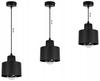 MODERN CEILING HANGING LAMP BLACK LED LAMP
